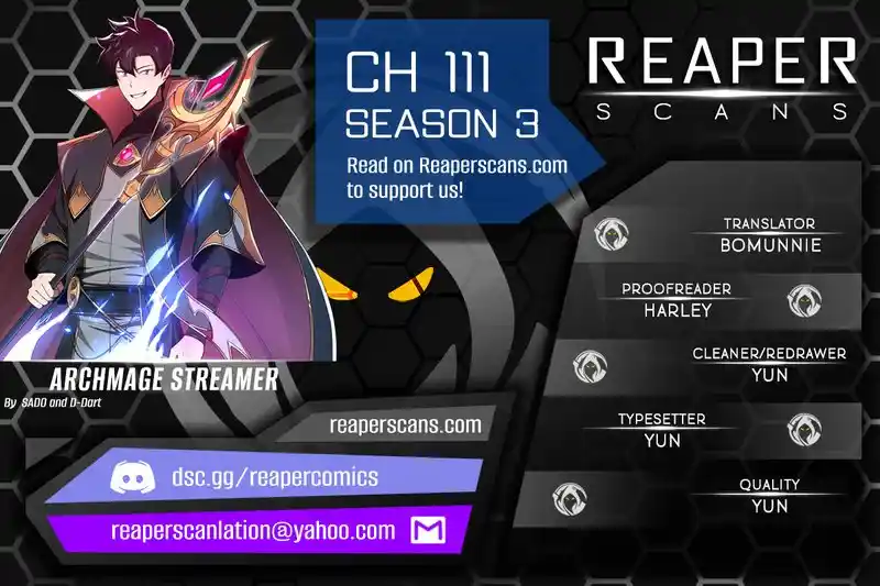 Archmage Streamer Chapter 111