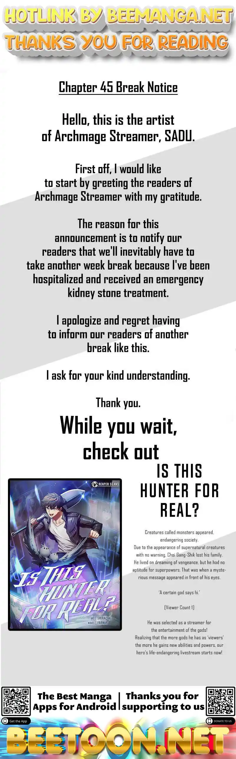 Archmage Streamer Chapter 44.6