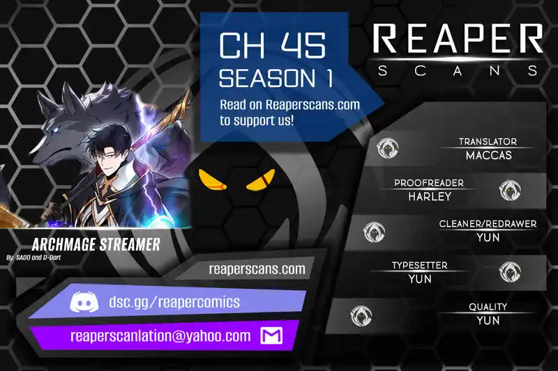 Archmage Streamer Chapter 45