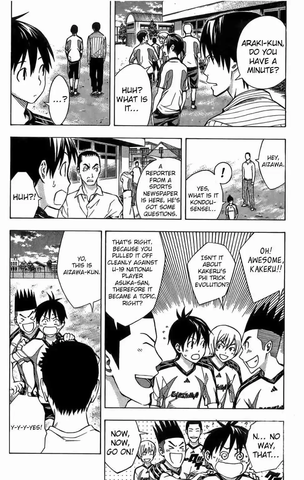 Area no Kishi Vol. 20 Ch. 166 Ache