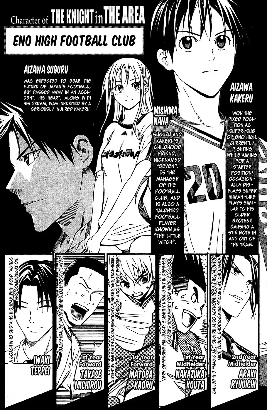 Area No Kishi Vol.14 Chapter 0 : Extras