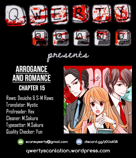 Arrogance and Romance Ch.15