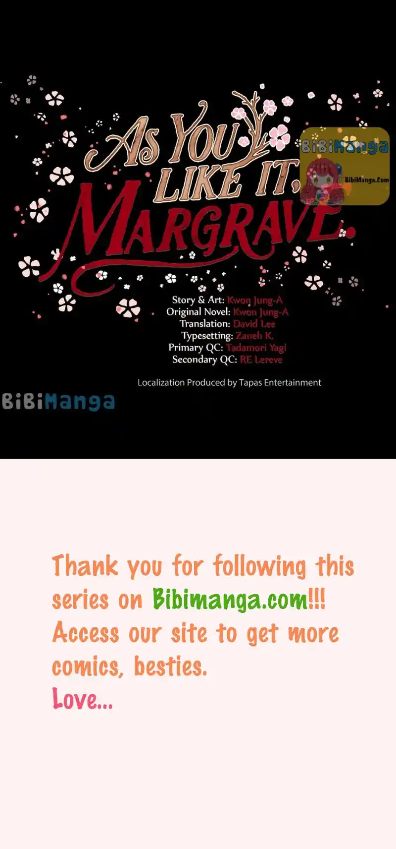 As Long As You Like It Chapter 230