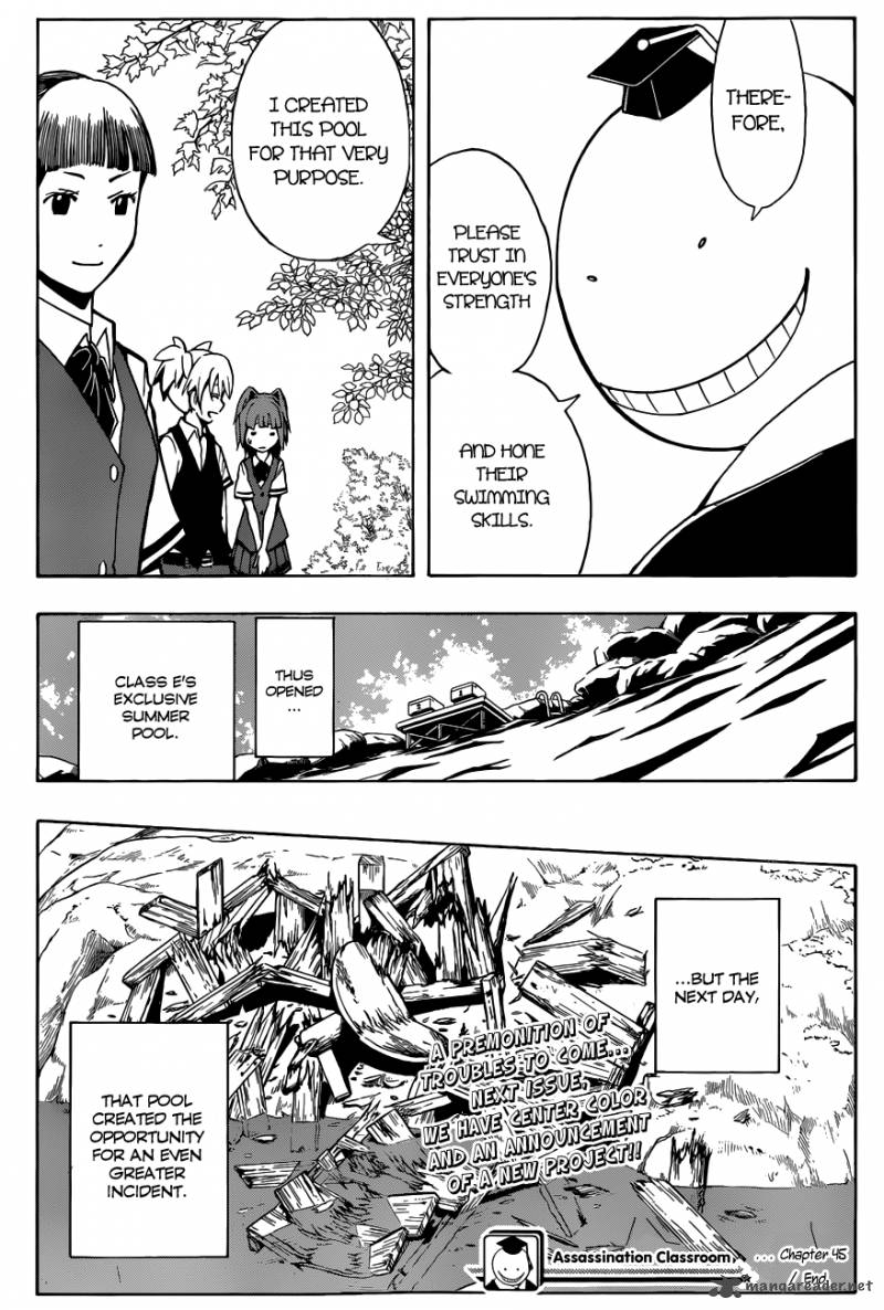 Assassination Classroom 45