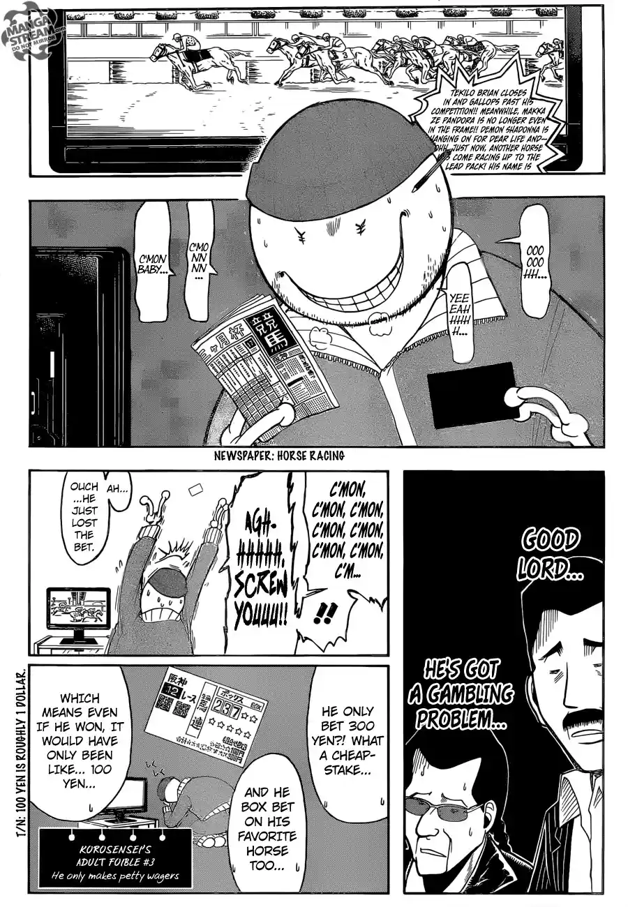 Assassination Classroom Chapter 180.5