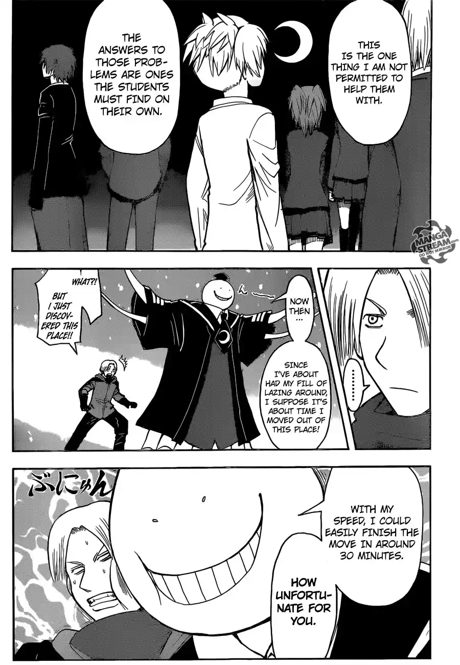 Assassination Classroom Chapter 180.5