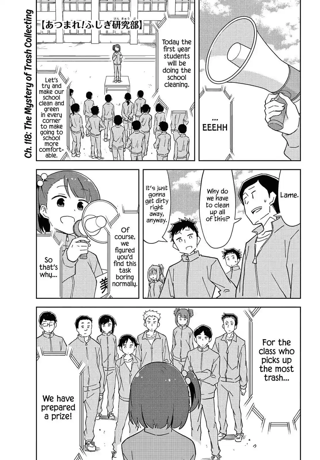 Atsumare! Fushigi Kenkyu bu Ch. 118 The Mystery of Trash Collecting