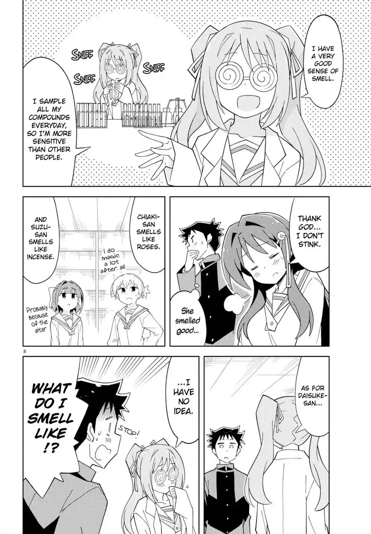 Atsumare! Fushigi Kenkyu bu Ch. 129 The Mystery of Smells