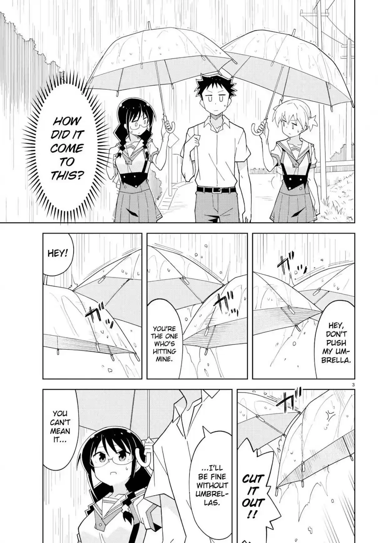 Atsumare! Fushigi Kenkyu bu Ch. 135 The Mystery of Sharing Umbrellas