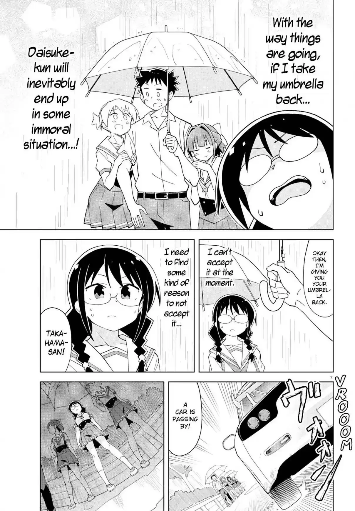 Atsumare! Fushigi Kenkyu bu Ch. 135 The Mystery of Sharing Umbrellas
