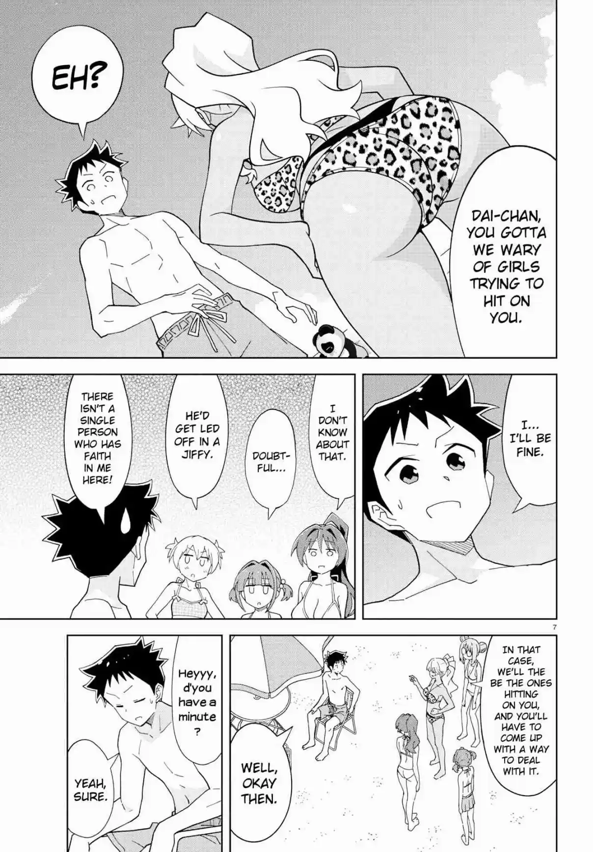 Atsumare! Fushigi Kenkyu bu Ch. 139 The Mystery of Countering Getting Hit On