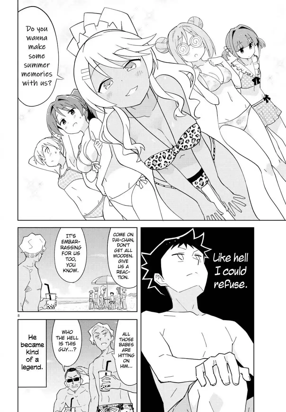 Atsumare! Fushigi Kenkyu bu Ch. 139 The Mystery of Countering Getting Hit On