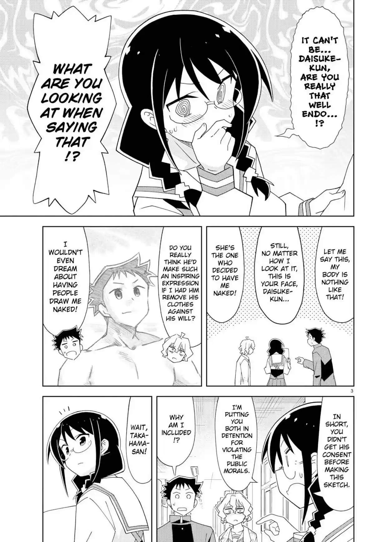 Atsumare! Fushigi Kenkyu bu Ch. 154 The Mystery of Nude Modeling