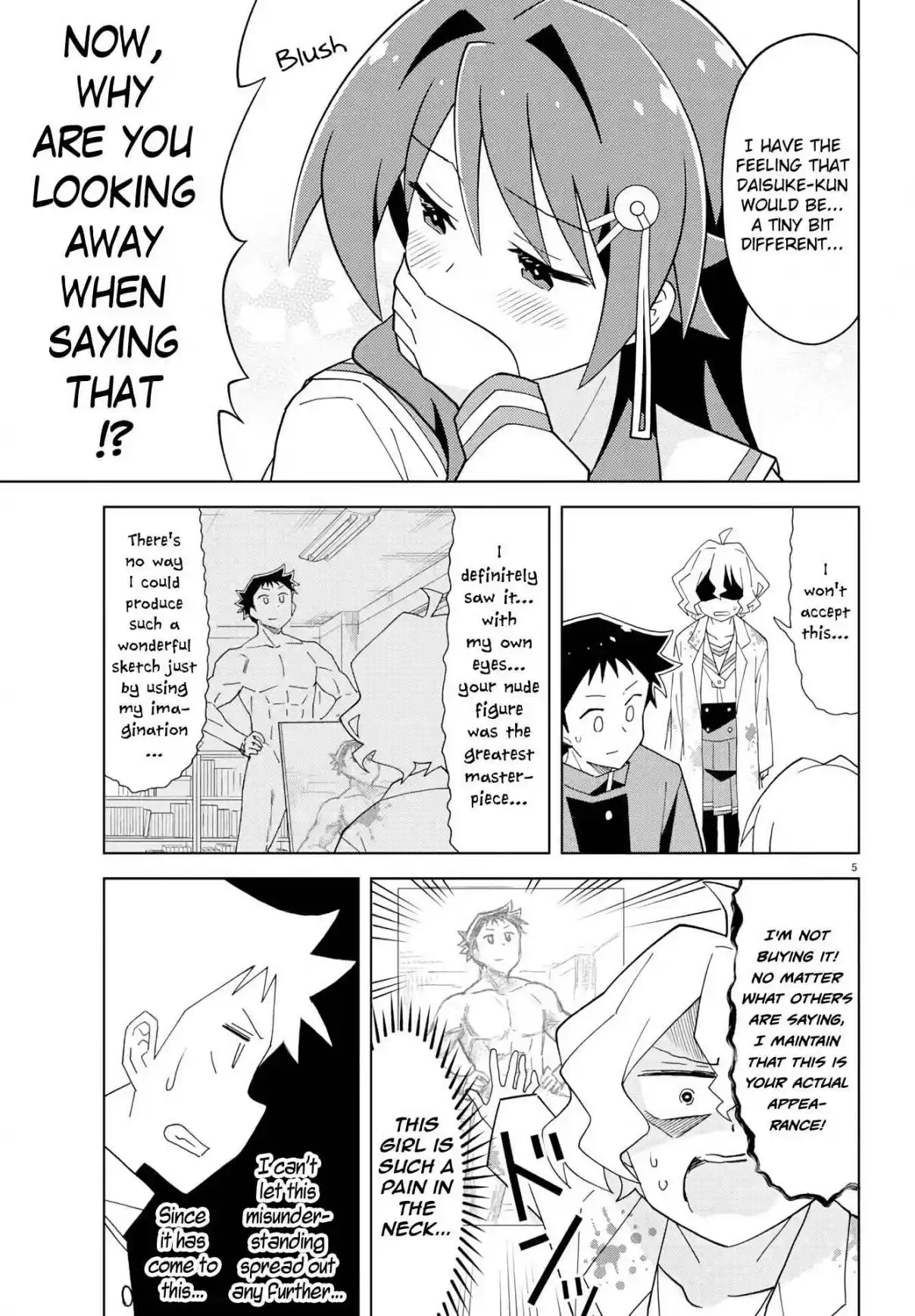 Atsumare! Fushigi Kenkyu bu Ch. 154 The Mystery of Nude Modeling