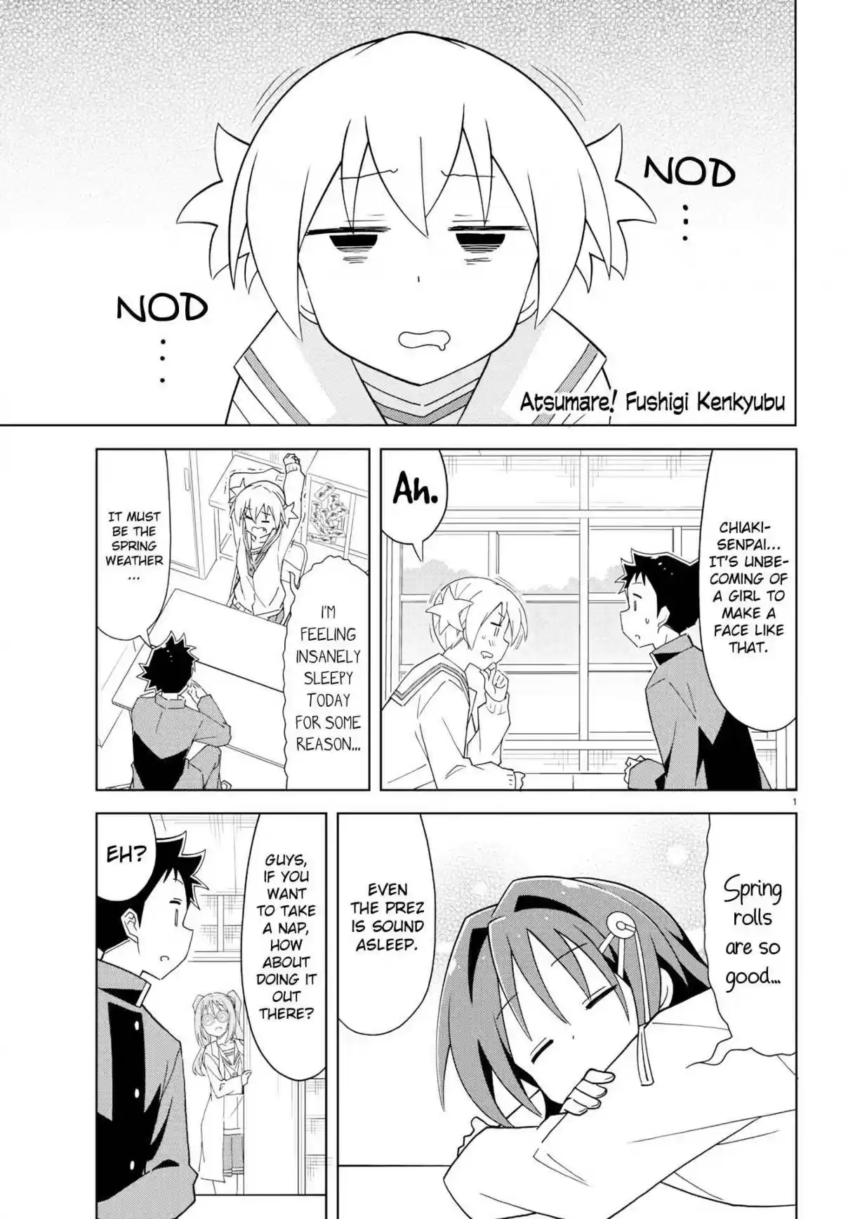 Atsumare! Fushigi Kenkyu bu Ch. 172 The Mystery of Lawns