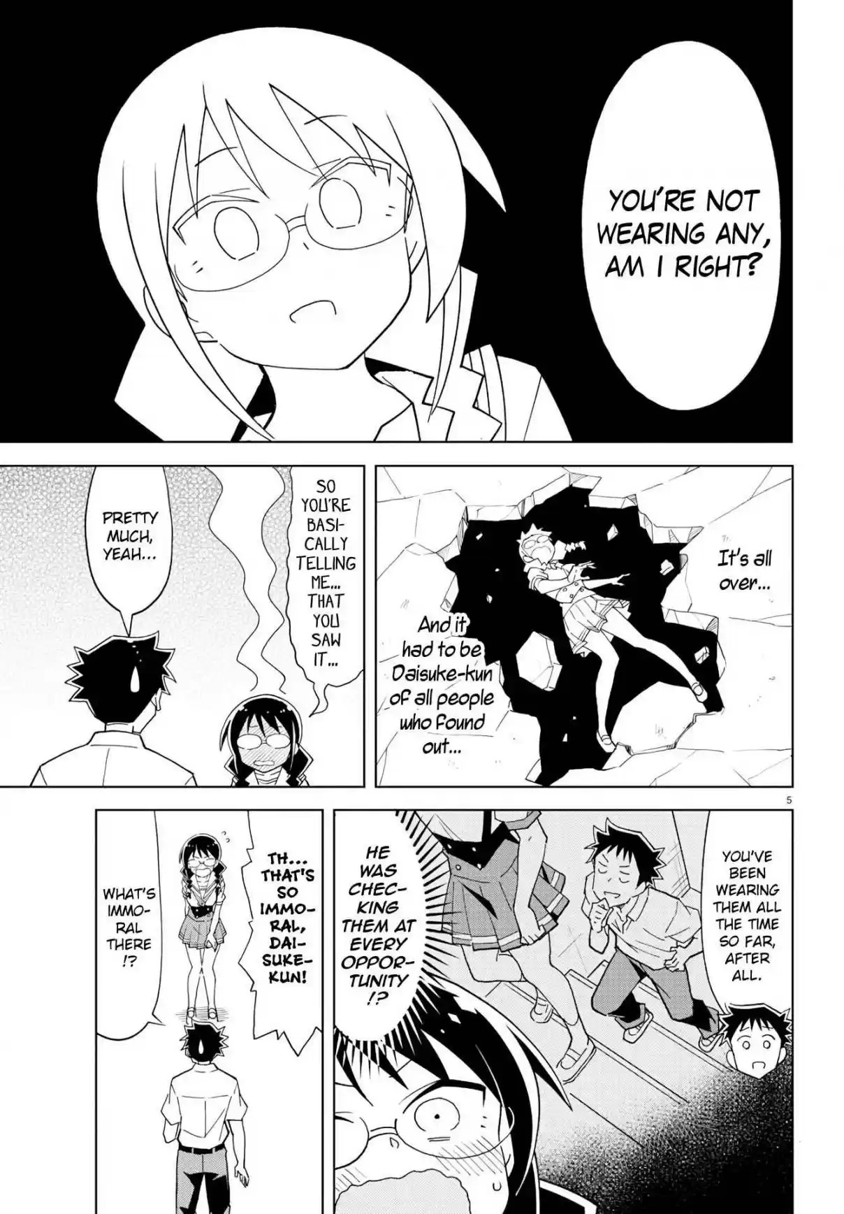 Atsumare! Fushigi Kenkyu bu Ch. 184 The Mystery of Going Commando