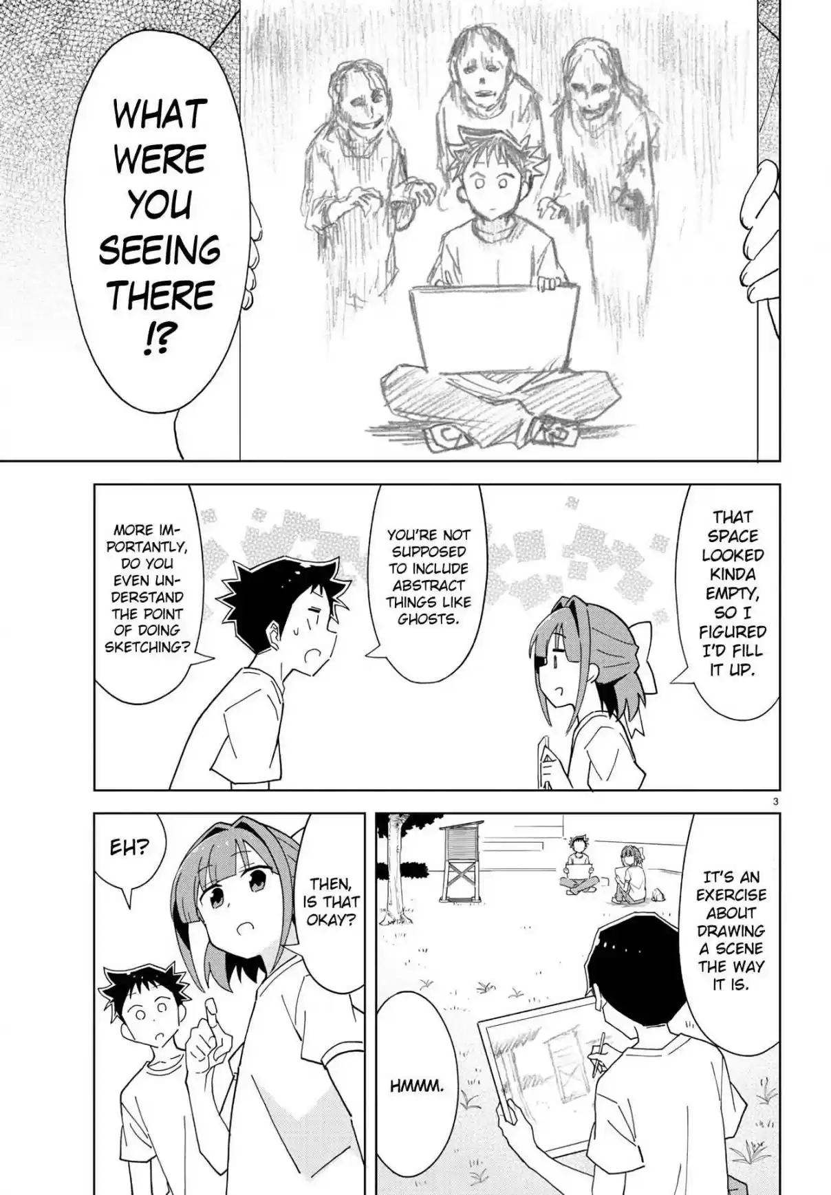 Atsumare! Fushigi Kenkyu bu Ch. 198 The Mystery of Sketching Sessions