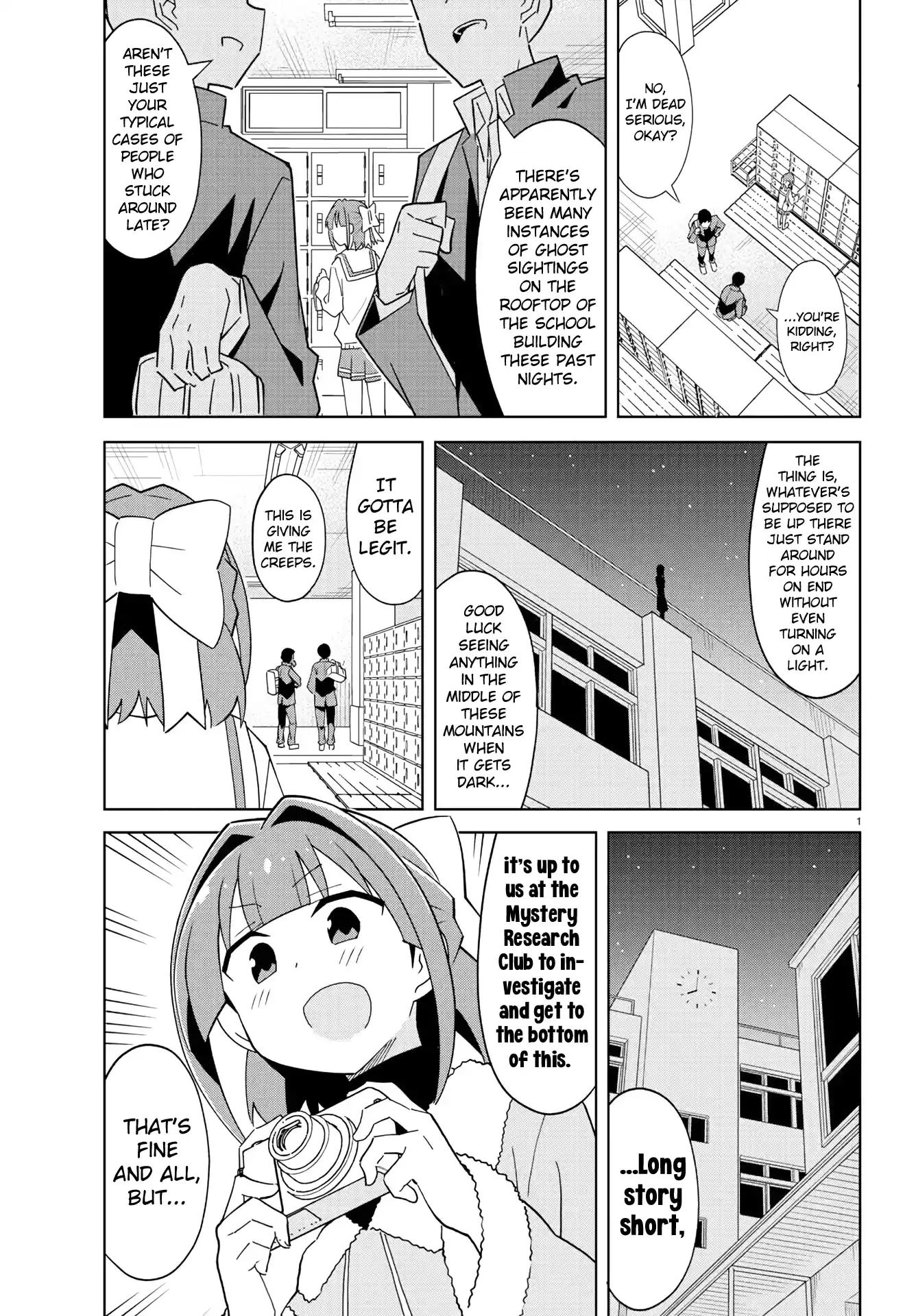 Atsumare! Fushigi Kenkyu-Bu Chapter 214: The Mystery Of Shadowy Figures