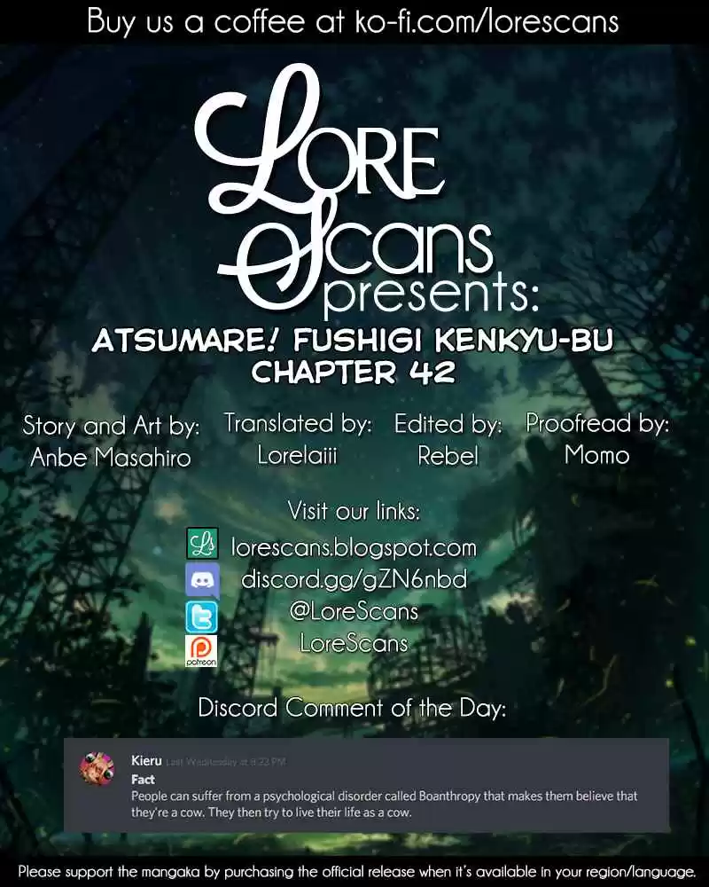 Atsumare! Fushigi Kenkyu bu Vol. 3 Ch. 42
