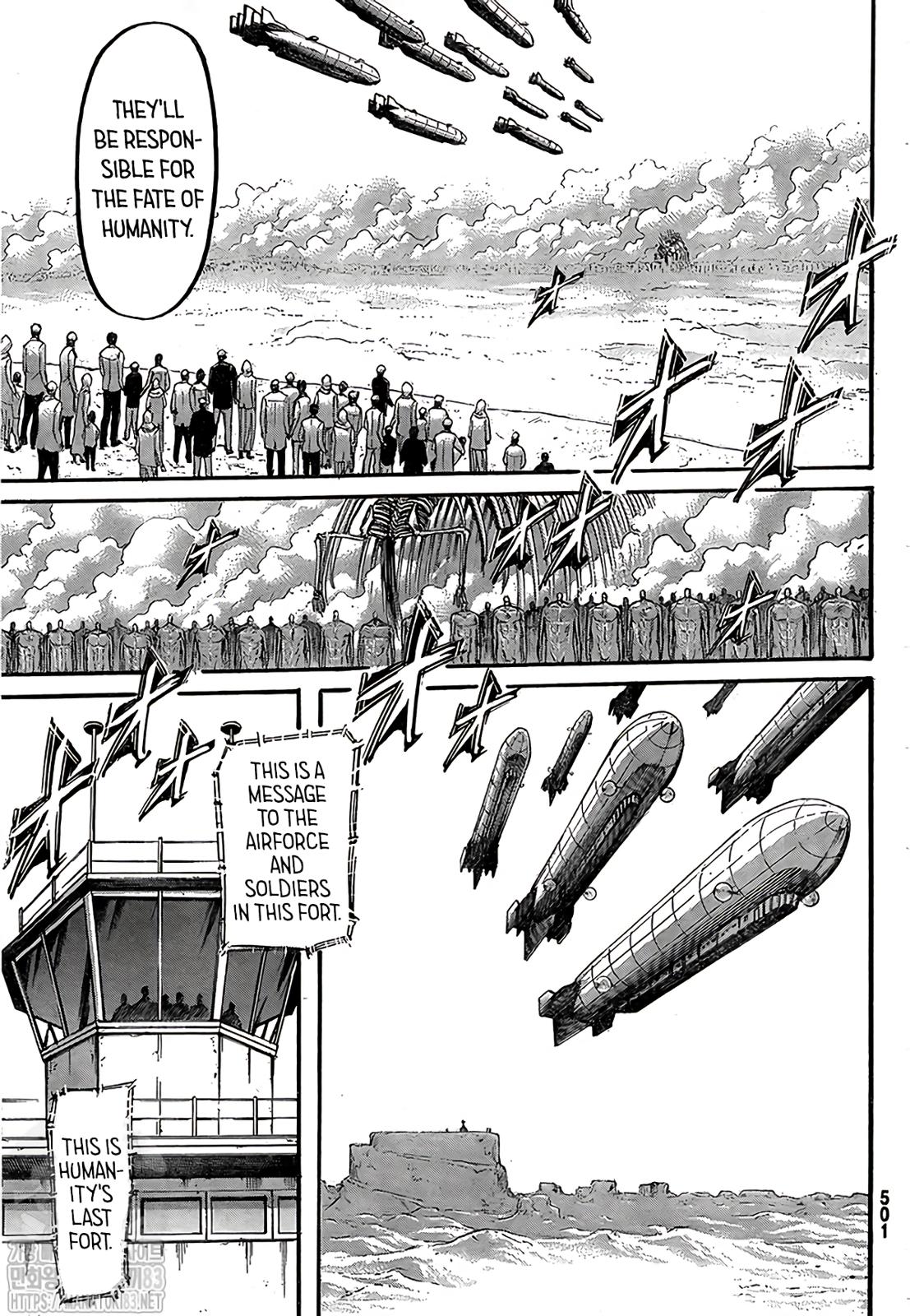 Attack on Titan Chap 134