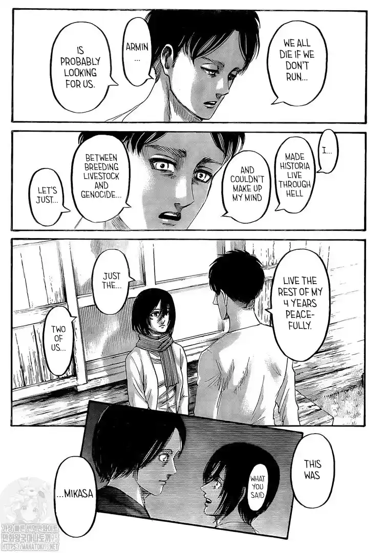 Attack On Titan Chapter 138: A Long Dream
