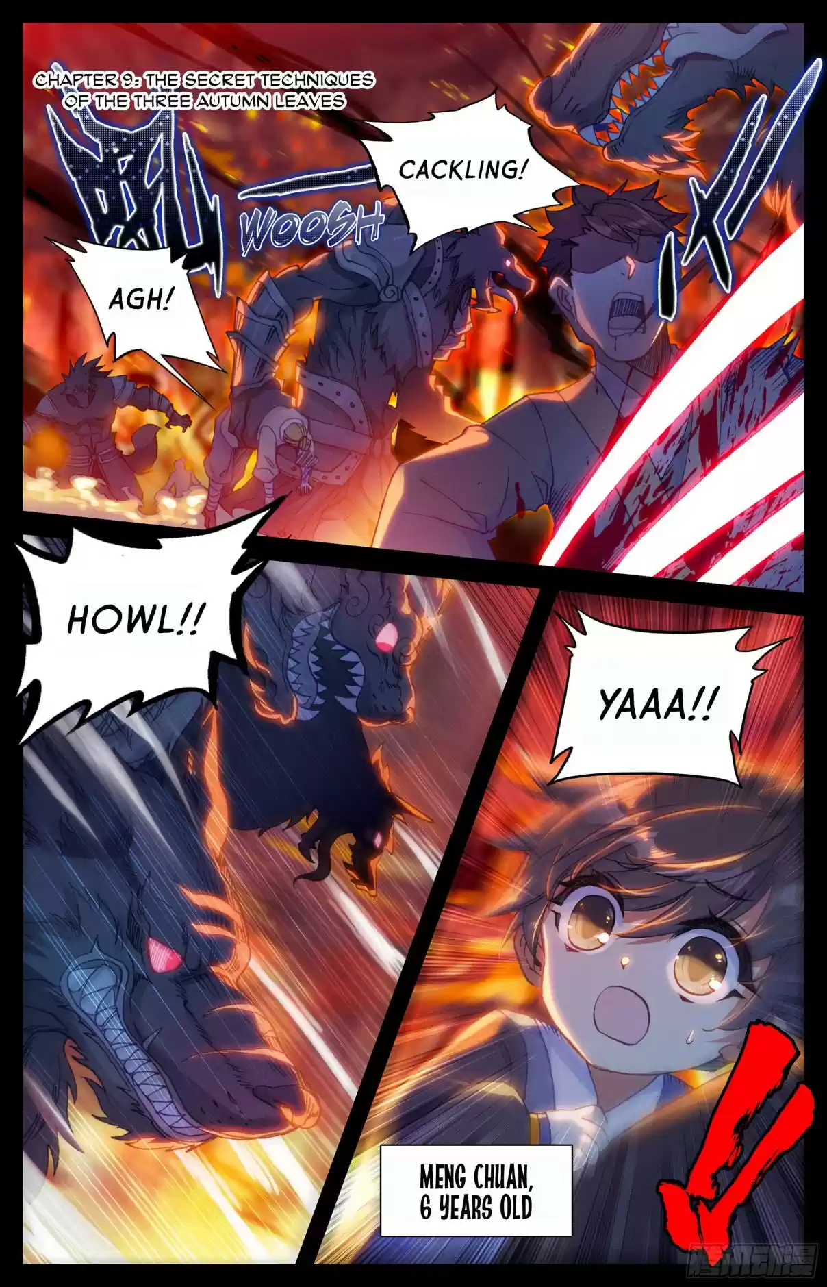 Azure Legacy Ch. 9 The Secret Technique of the Three Autumn Leaves