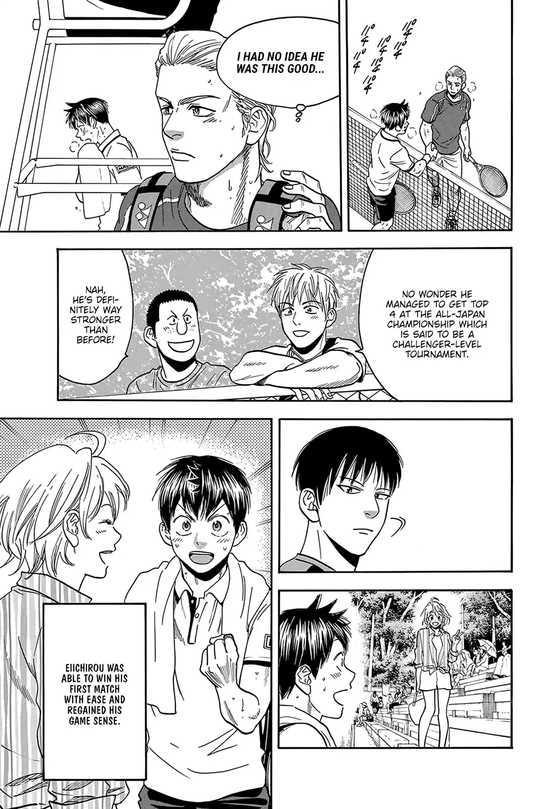 Baby Steps Chapter 394: Determination