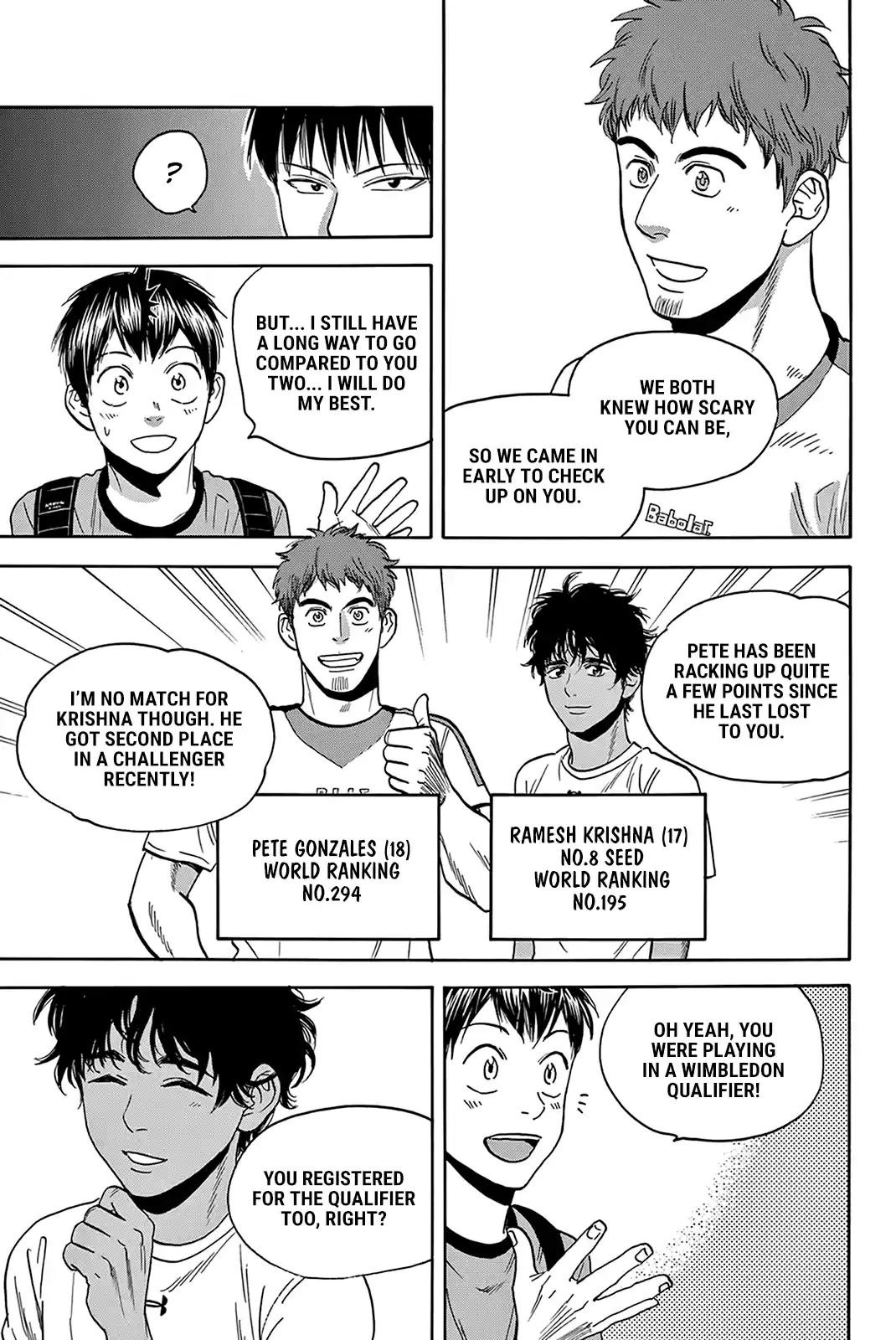 Baby Steps Chapter 395: Challenger Main Tournament