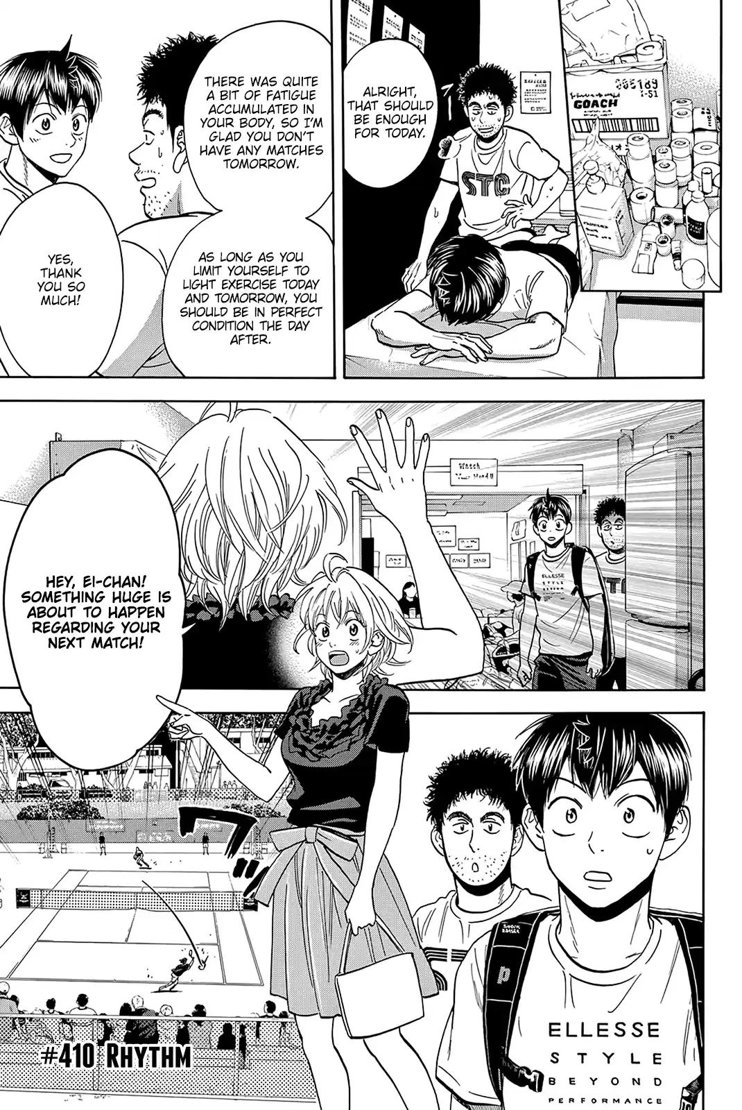 Baby Steps Chapter 410: Rhythm