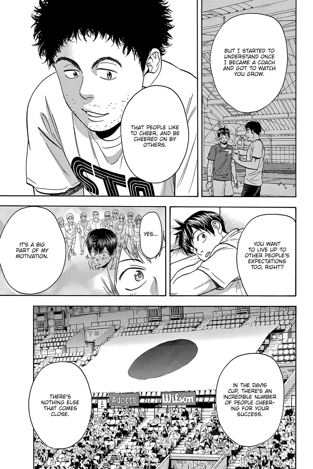 Baby Steps Chapter 413: Position