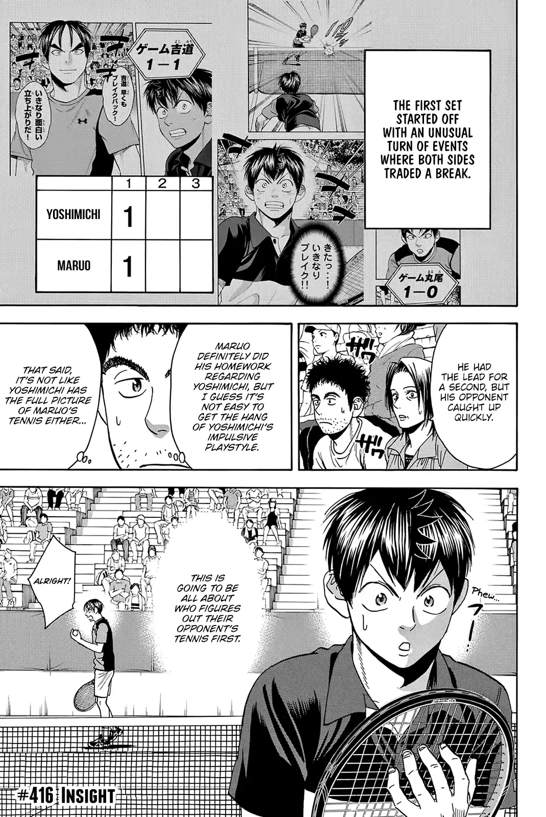 Baby Steps Chapter 416: Insight