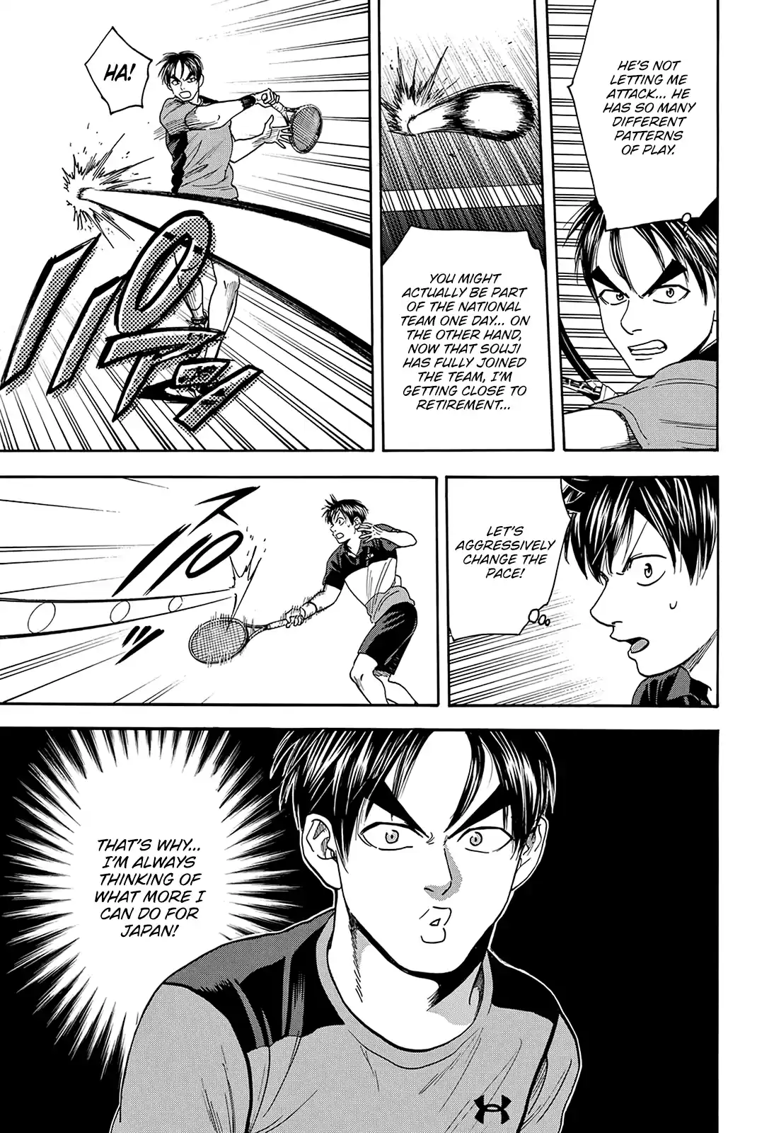 Baby Steps Chapter 418: Face Of Japan