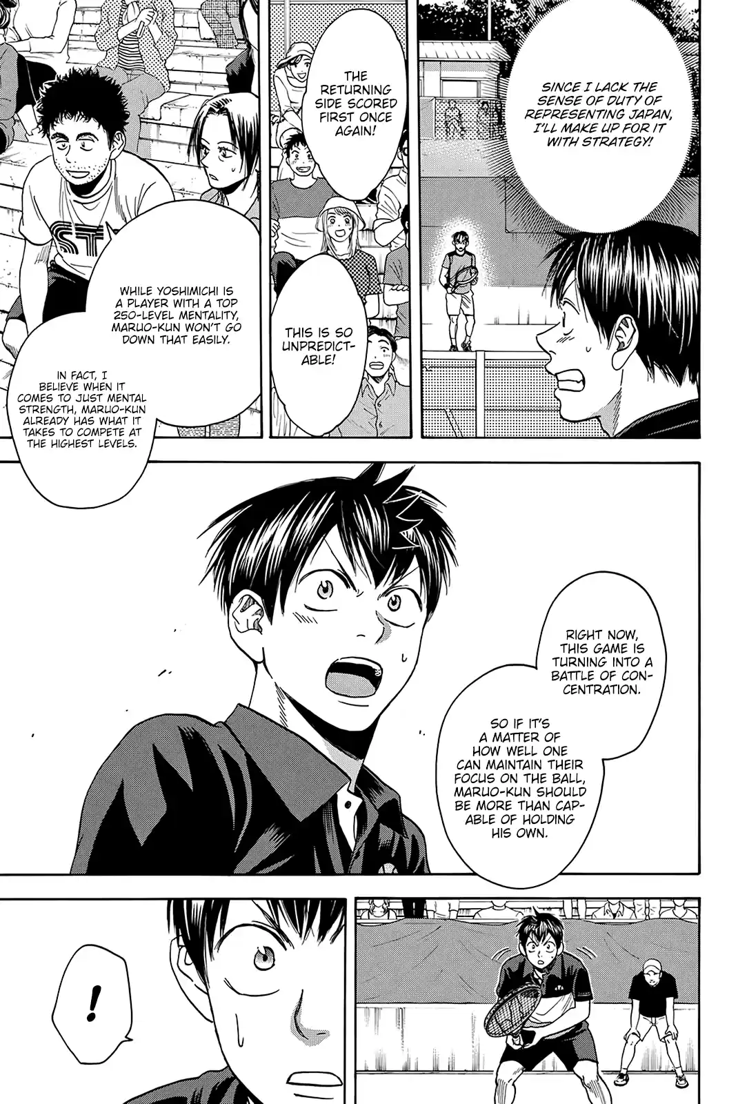 Baby Steps Chapter 418: Face Of Japan