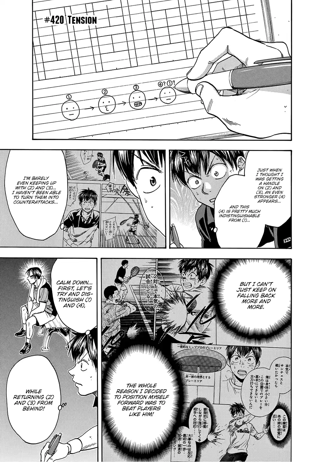 Baby Steps Chapter 420: Tension