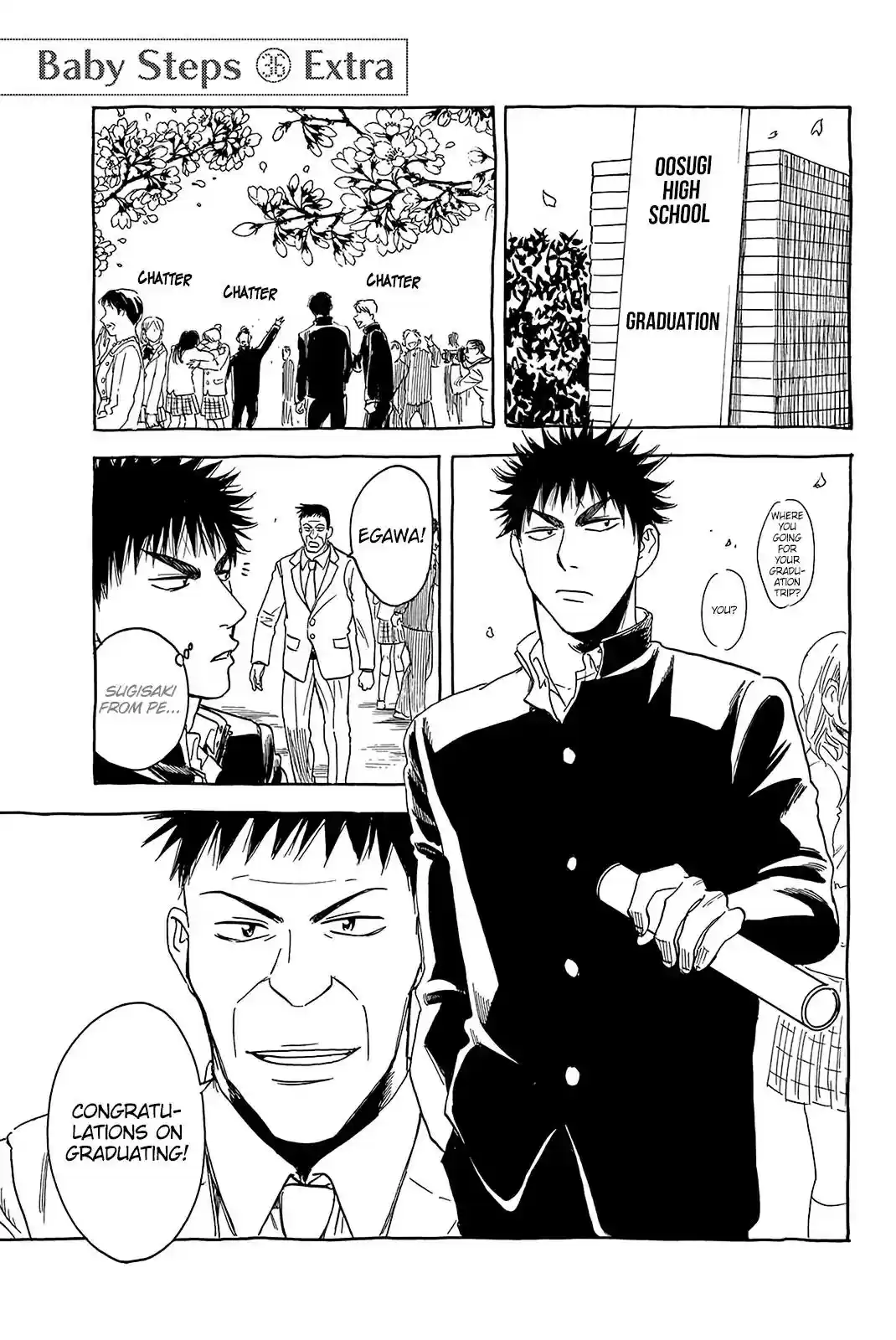 Baby Steps Vol.36 Chapter 345.5: