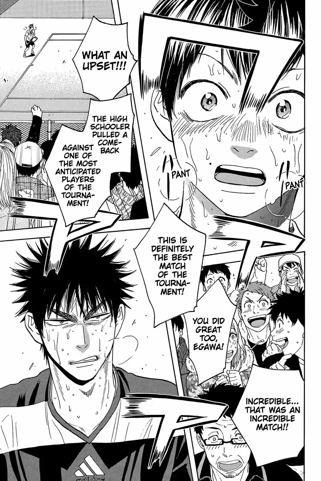 Baby Steps Vol.37 Chapter 347: Relatable