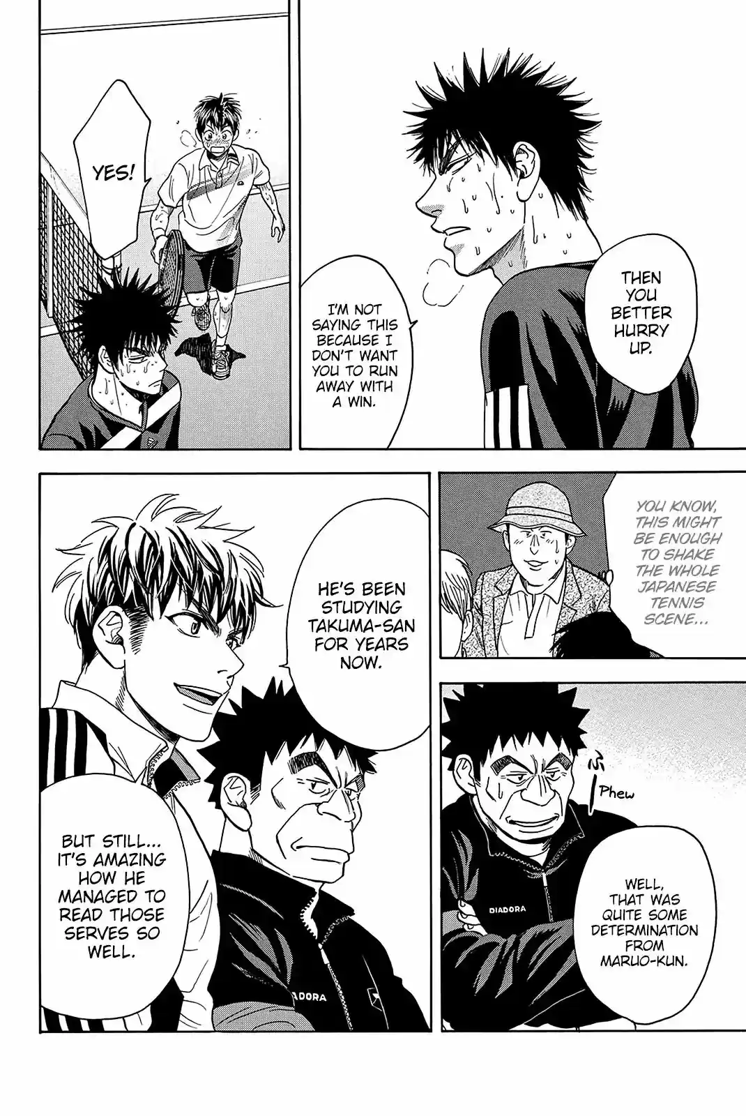 Baby Steps Vol.37 Chapter 347: Relatable