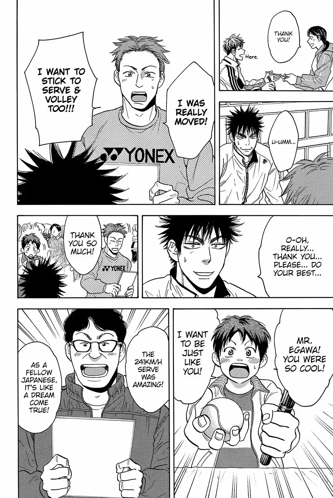 Baby Steps Vol.37 Chapter 347: Relatable