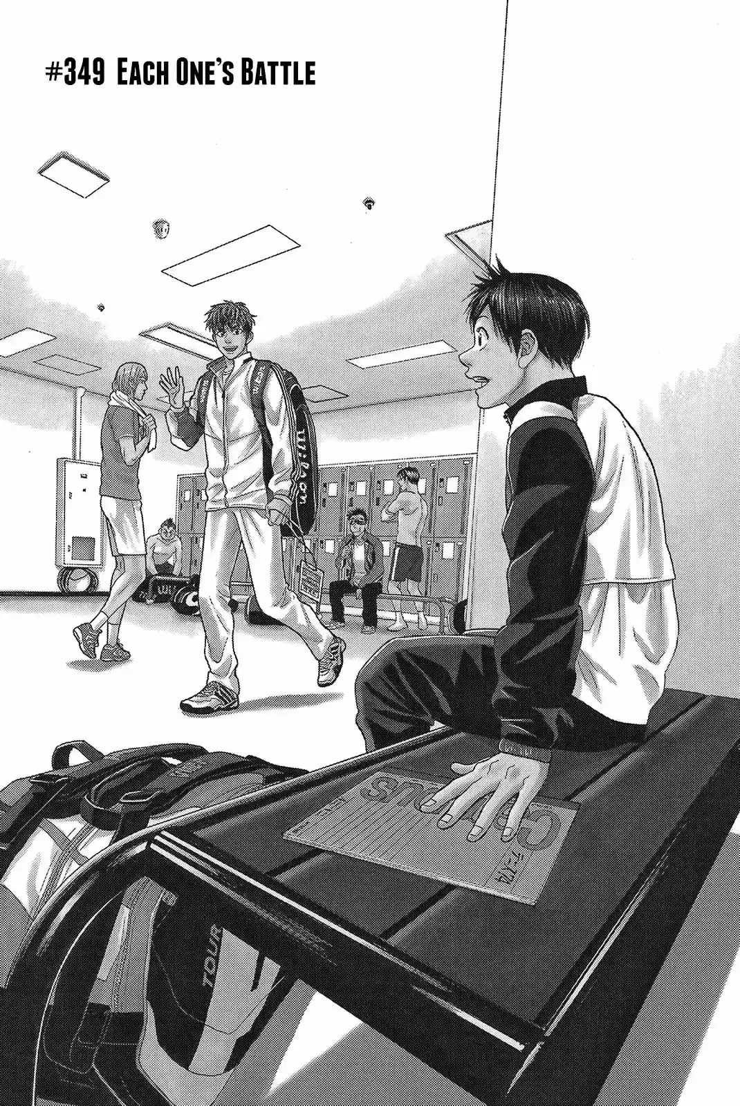 Baby Steps Vol.37 Chapter 349: Each One's Battle