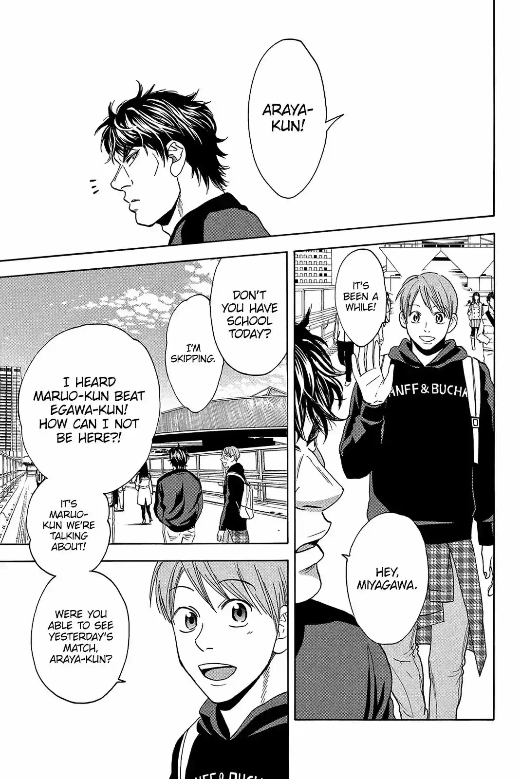 Baby Steps Vol.37 Chapter 349: Each One's Battle