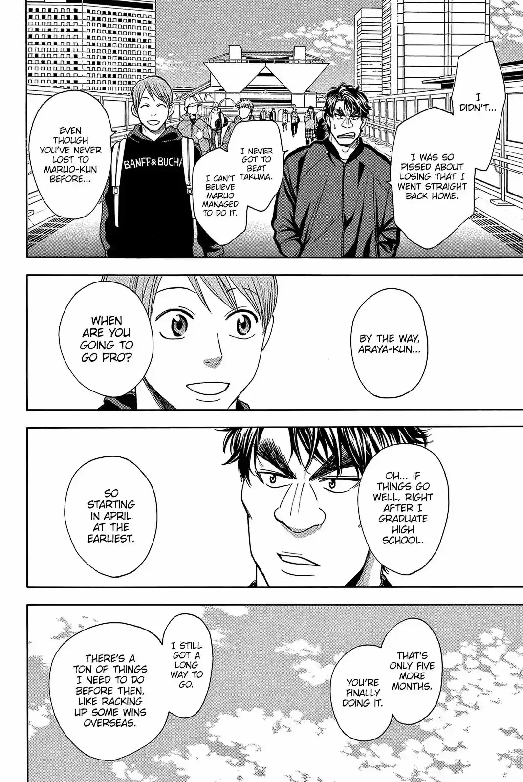 Baby Steps Vol.37 Chapter 349: Each One's Battle