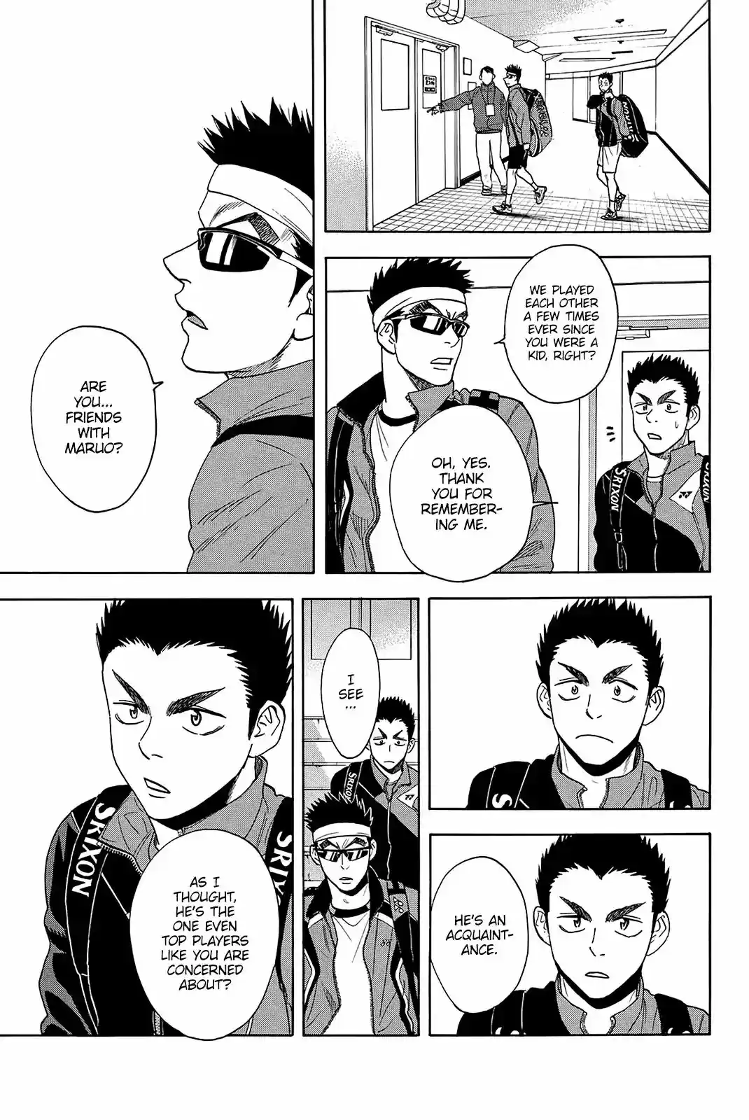 Baby Steps Vol.37 Chapter 349: Each One's Battle