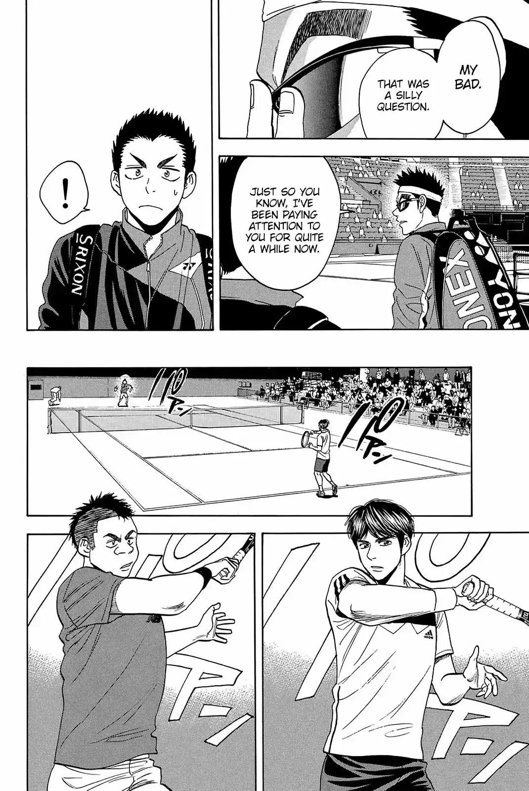 Baby Steps Vol.37 Chapter 349: Each One's Battle