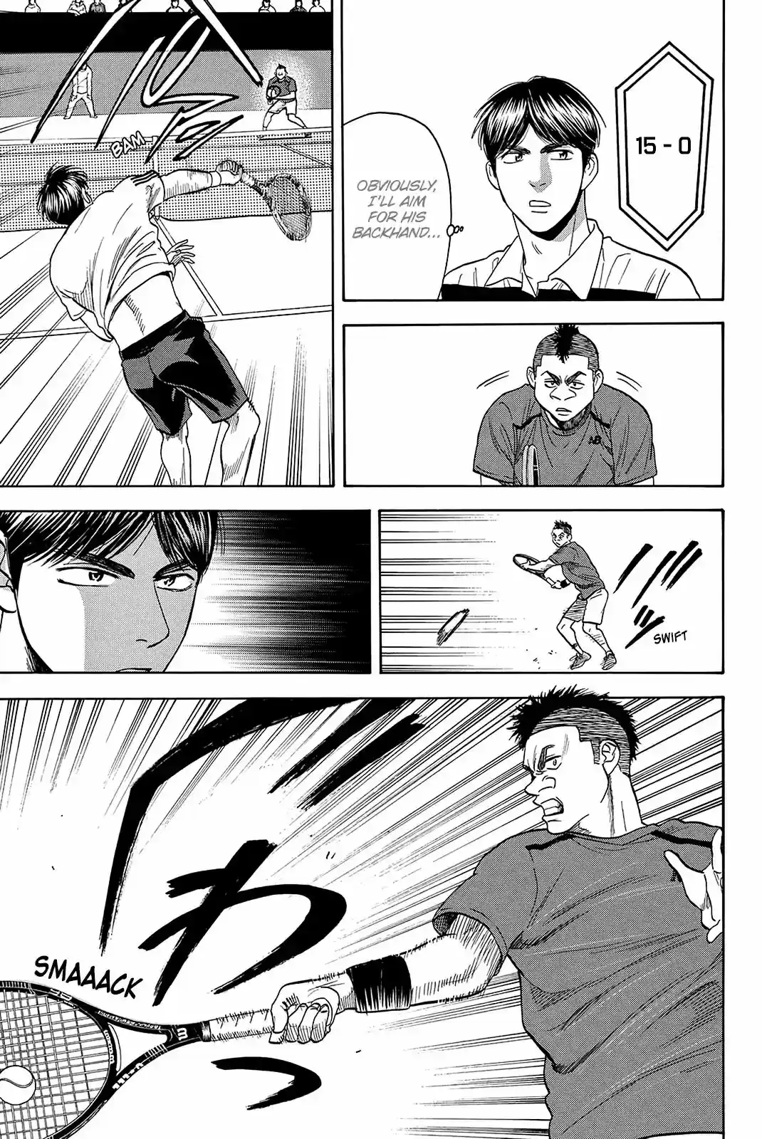 Baby Steps Vol.37 Chapter 349: Each One's Battle