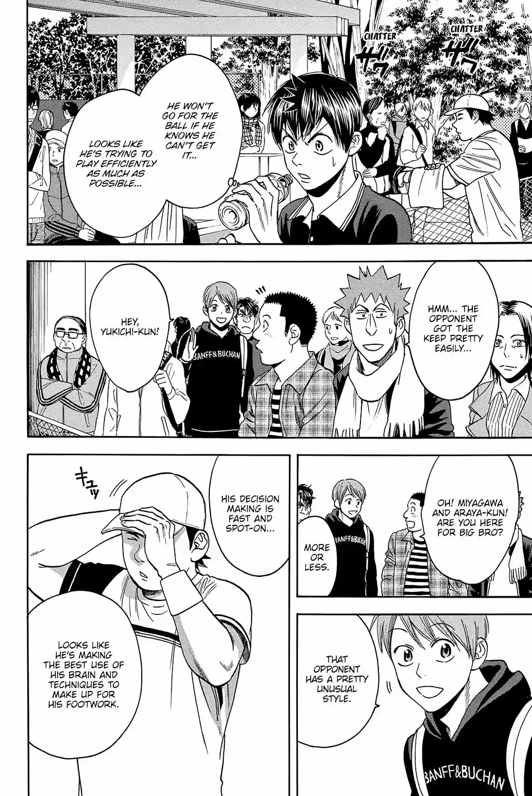 Baby Steps Vol.37 Chapter 350: Specialize