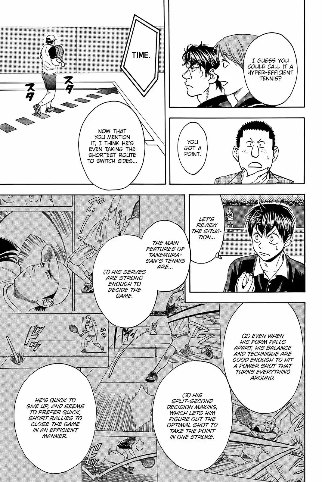 Baby Steps Vol.37 Chapter 350: Specialize