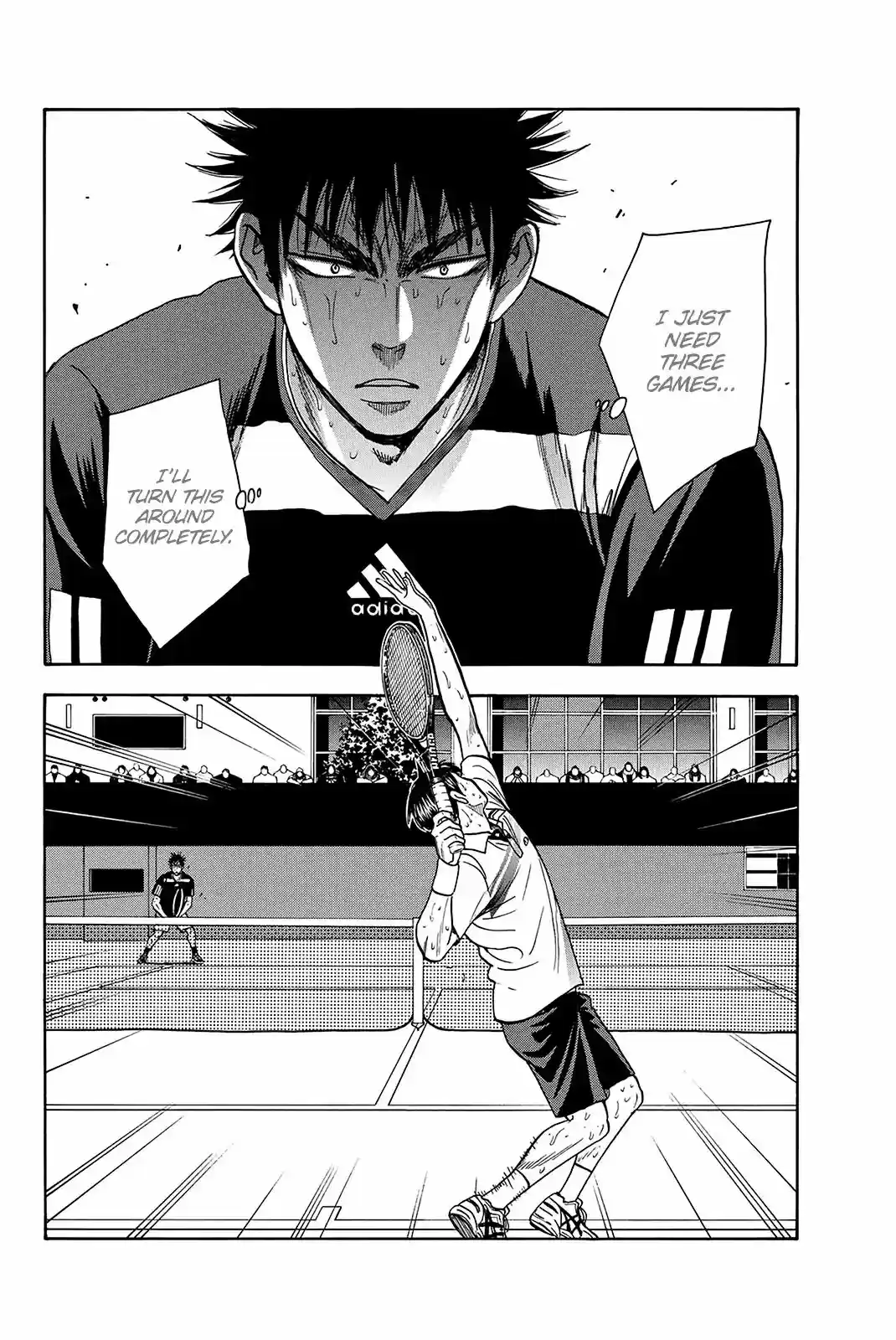 Baby Steps Vol.37 Chapterr 346: Beat Him