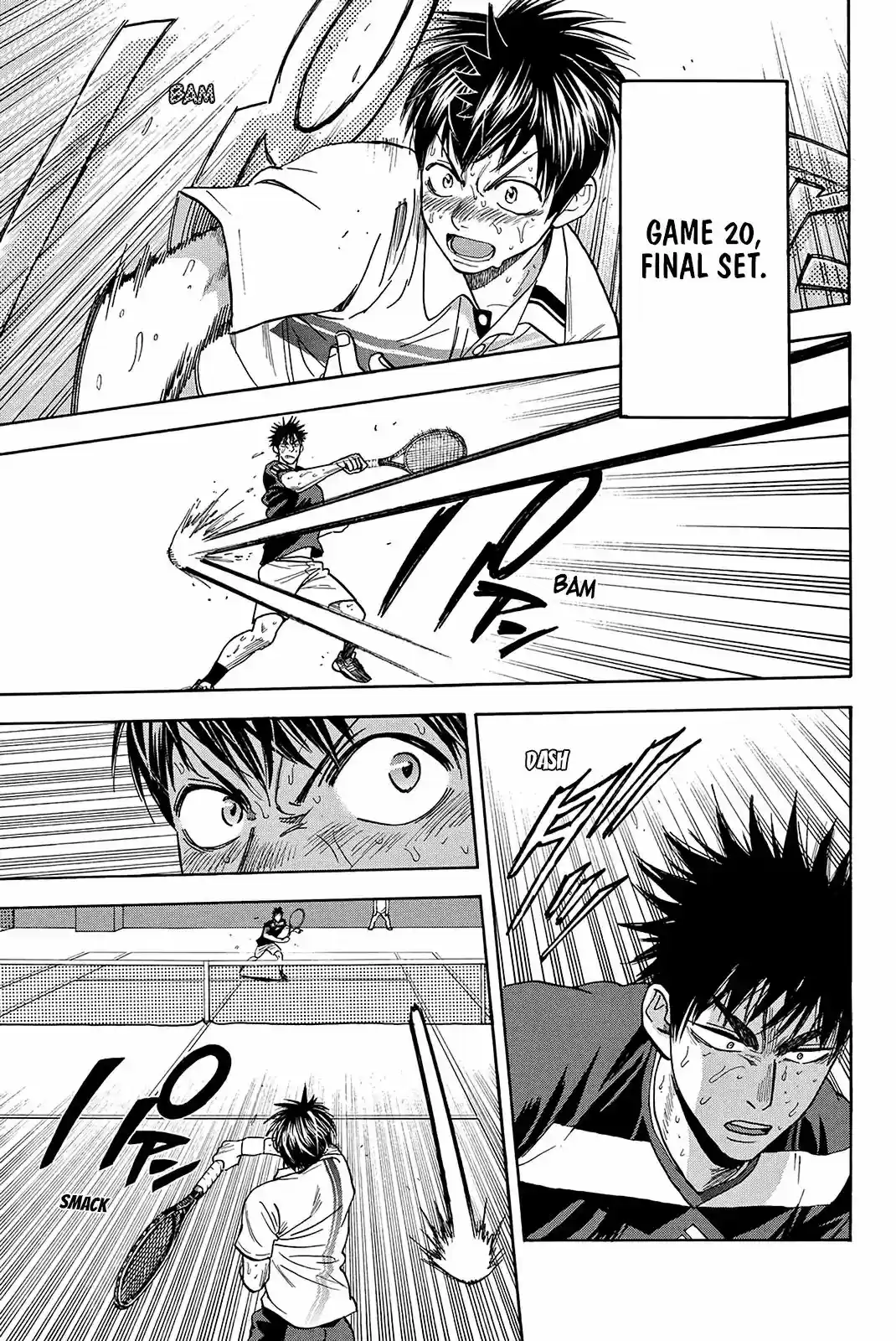 Baby Steps Vol.37 Chapterr 346: Beat Him