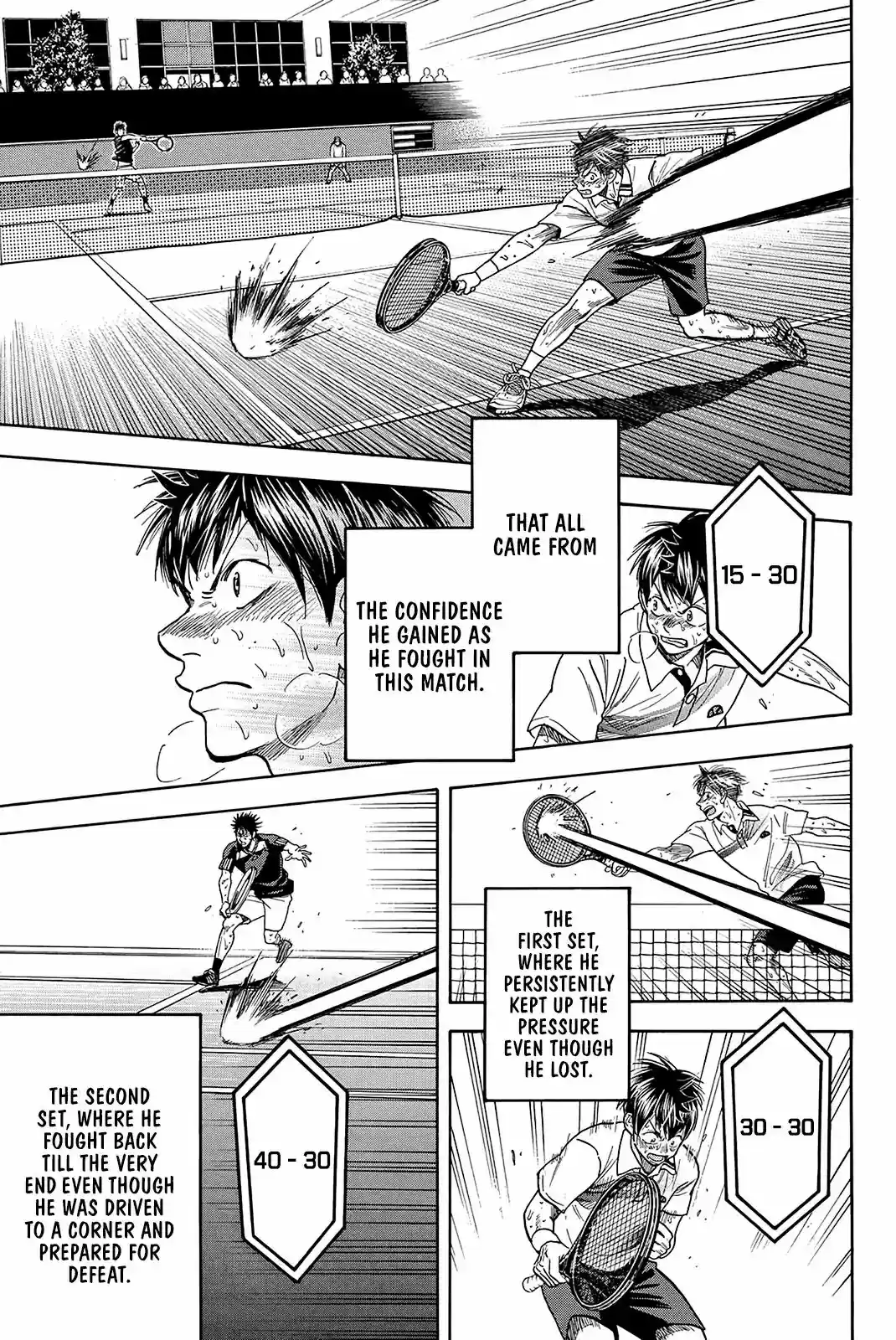 Baby Steps Vol.37 Chapterr 346: Beat Him