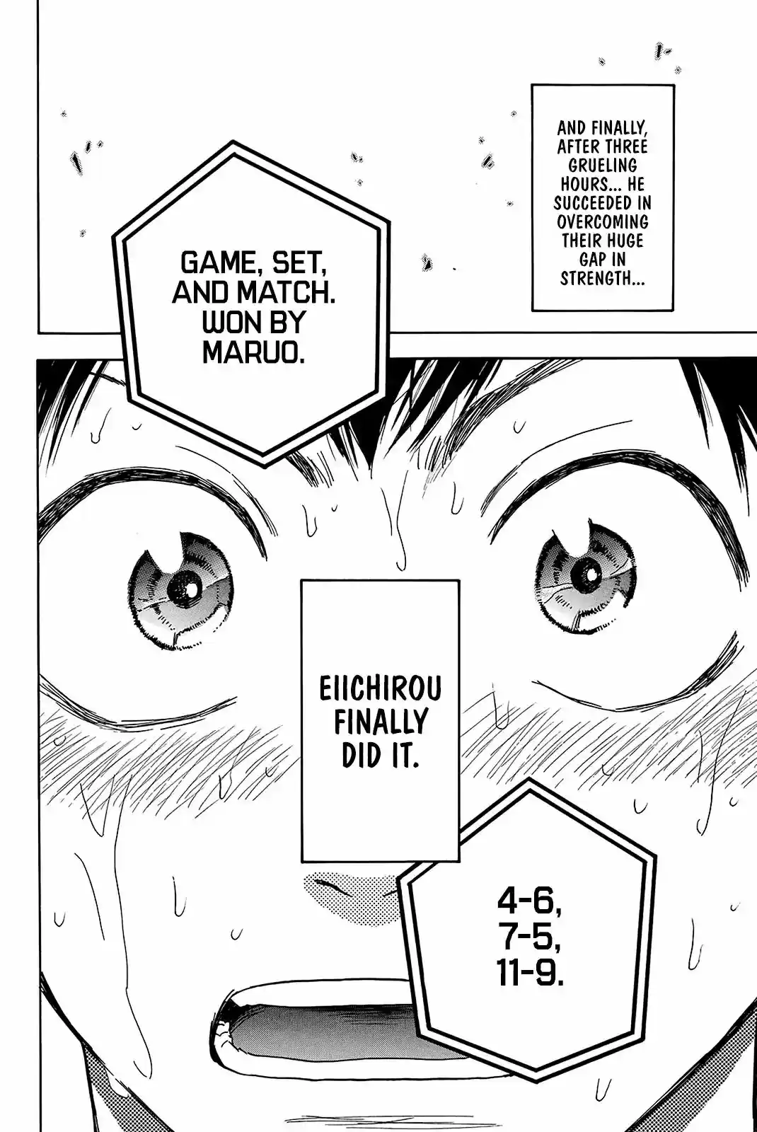 Baby Steps Vol.37 Chapterr 346: Beat Him